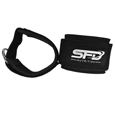 SFD NUTRITION Trake za Gležnjeve Black