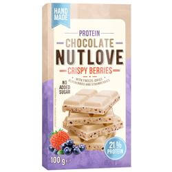 Nutlove Proteinska Čokolada s Šumsko Voće i Hrskavi Komadićima