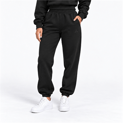 Allwear Ženske jogger hlače Cozy Club Black