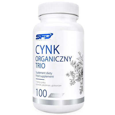 SFD NUTRITION Organski Cink Trio