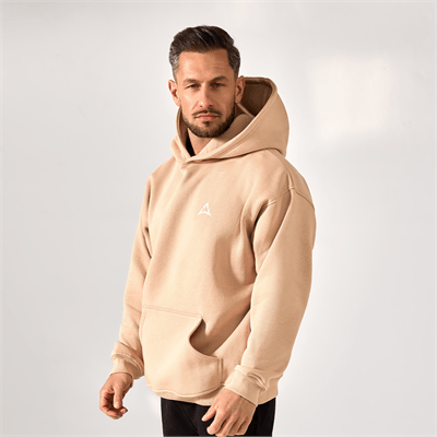 Allwear MUŠKA HOODIE BEIGE