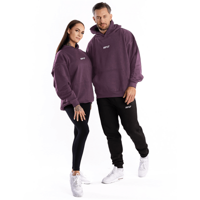 SFD WEAR UNISEX Dukserica Hoodie Core Oversize Violet