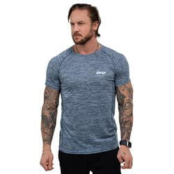 Muški T-SHIRT DRY Blue Melange