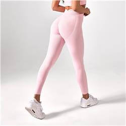 Tajice Push Up V Back Soft Pink