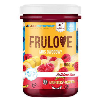 ALLNUTRITION FRULOVE VOĆNI MOUSSE MALINA-BANANA