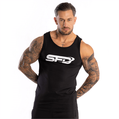 SFD WEAR MUŠKI Tank Top BIG LOGO BLACK