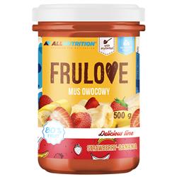 FRULOVE Mus Owocowy Truskawkowo Bananaowy