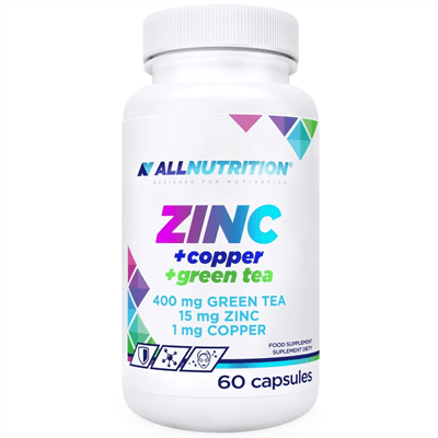 ALLNUTRITION Zinc + Copper + Green Tea