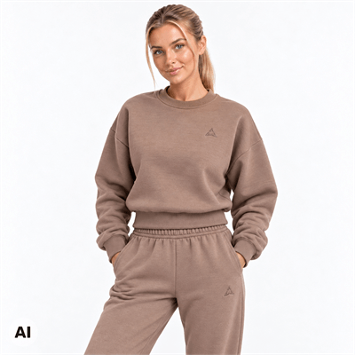 Allwear Ženska majica dugih rukava Cozy Club Mushroom
