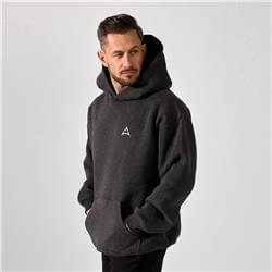 MUŠKA HOODIE GRAPHITE MELANGE
