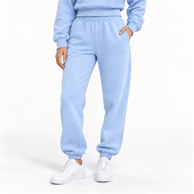 Allwear Ženske jogger hlače Cozy Club Baby Blue
