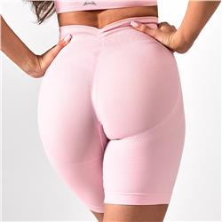 Kratke Tajice Push Up V Back Soft Pink