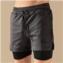 Spodenki 2w1 GREY (1 szt.)