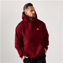 MUŠKA HOODIE DARK BURGUNDY