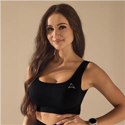 BEŠAVNI SPORTSKI TOP BLACK