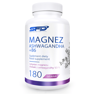 SFD NUTRITION MAGNEZIJ ASHWAGANDHA + B6