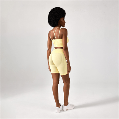 Allwear Kratke Tajice Push Up V Back Butter Yellow