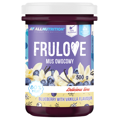 ALLNUTRITION FRULOVE VOĆNI MOUSSE Borovnica Vanilija