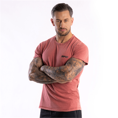 SFD WEAR MUŠKI T-SHIRT Rubbed Red