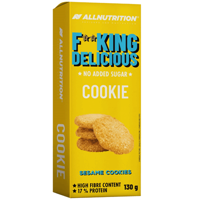 ALLNUTRITION 4 x Fitking Cookie Sesame 130g