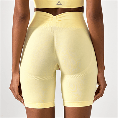 Allwear Kratke Tajice Push Up V Back Butter Yellow