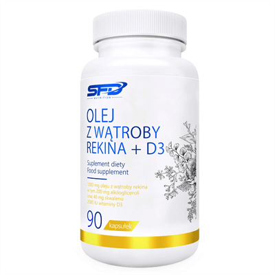SFD NUTRITION Ulje Jetre Morskog Psa + D3