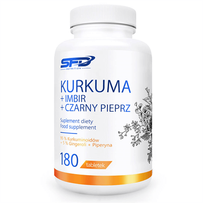 SFD NUTRITION KURKUMA + ĐUMBIR + CRNI PAPAR