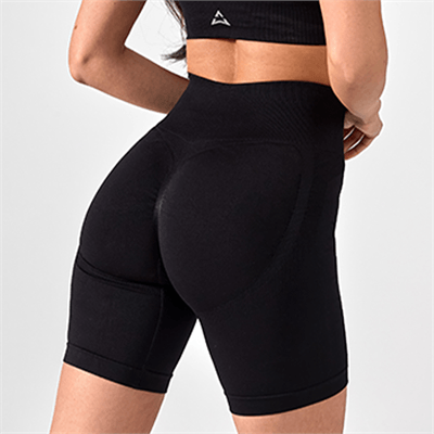 Allwear Kratke Tajice Push Up Black