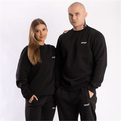 SFD WEAR Unisex Dukserica Core Black