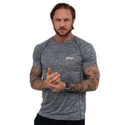 Muški T-SHIRT DRY Black Melange