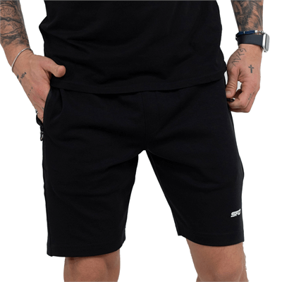 SFD WEAR Muške Kratke Hlače Zip Pockets Black