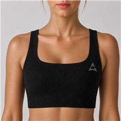 BEŠAVNI SPORTSKI TOP BLACK